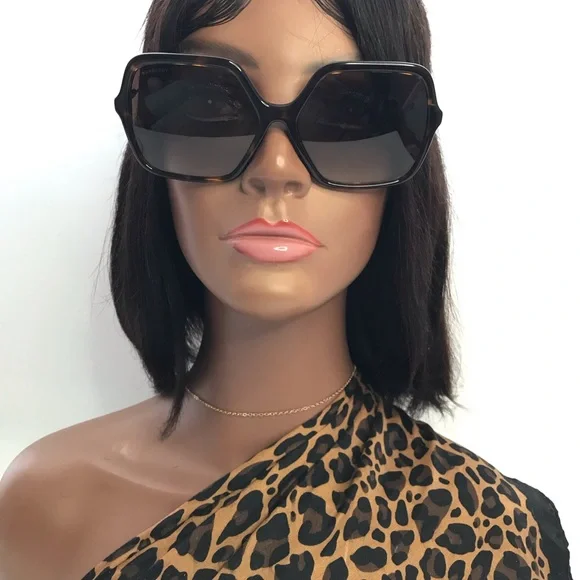 Burberry Brown Gradient Square Ladies Sunglasses BE4324 